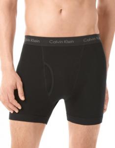 Мужское нижнее белье Calvin Klein, классические хлопковые трусы-боксеры, комплект из 3 пар, White/Black/Grey