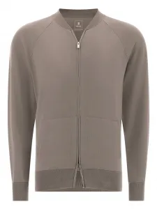Свитер на молнии Boggi Milano, серый