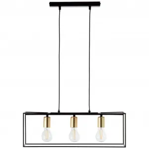 Подвесной светильник Brilliant Arica, черный