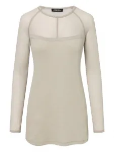 Платье-мини с футболкой Ls Elena Velez, нейтральный