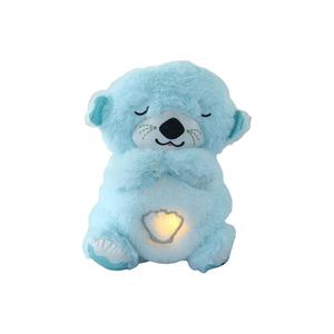 Плюшевая игрушка Creative Breathing Otter высотой 30 см MIXIANG, синий