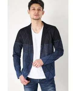 Куртка TORNADO MART с градиентным узором, цвет Black