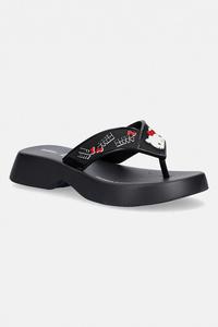 Шлепанцы Melissa melissa flatform + hello kitty and, черный