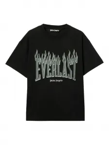 Футболка с принтом логотипа X Everlast Palm Angels, черный