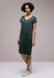 Платье-Джерси gemustertes Street One, Grün