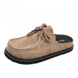 Закрытые тапочки унисекс FAPAI, хаки