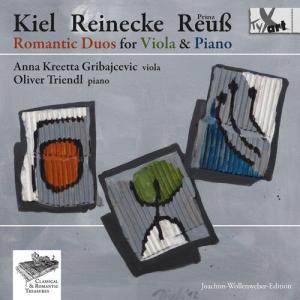 CD диск Kiel / Gribajcevic, Anna Kreetta / Triendl, Oliver: Romantic Duos for Viola & Piano