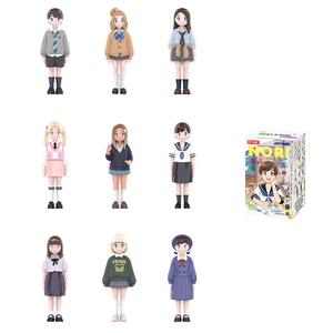 NORI Xiao Nuo Youth Fresh Look Manual Collection Mystery Boxes Single Blind Box/whole Box 9 Pcs POP MART