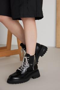 Ботинки Dolce cord с боковой молнией