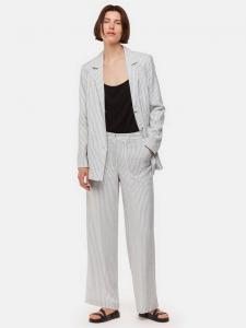 Брюки в полоску цвета луны Whistles, слоновая кость/разноцветный