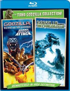 Диск Blu-ray Godzilla Against Mechagodzilla / Godzilla Mothra (Double Feature)