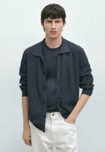 Кардиган на пуговицах Massimo Dutti, Dark Blue