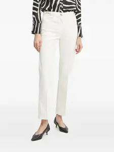 Джинсы с карманом и украшенным логотипом Marciano, белый