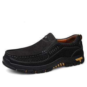 Туфли мужские Men"s Casual Men Low-Top Laorentou, темно-коричневый