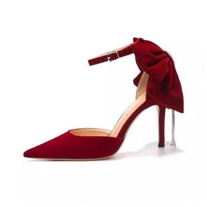 UMEK Стройные каблуки на высоком каблуке женские красные 7 см, цвет Red 7cm