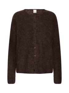 ICHI Кардиган 'IHKAMARA' вязаный, темно-коричневый
