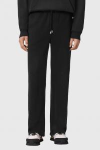 Хлопковые спортивные штаны Allsaints, черный