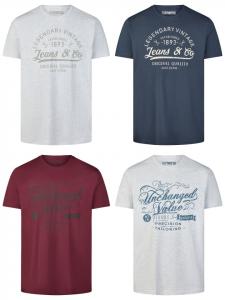 Набор из 4 разноцветных футболок RIVLeon