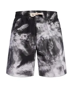 Хлопковые шорты с принтом Palm Angels, серый