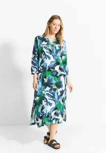 Платье миди Cecil из вискозы, белый