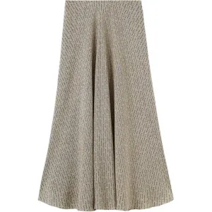 SS26 Casual Long Skirt Women's Loro Piana, айвори