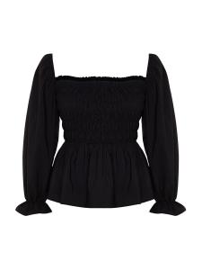 Блузка Trendyol Curve, черный