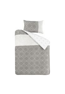 Серый комплект постельного белья heather с пододеяльником Kayoom