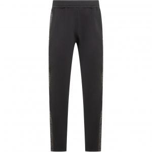 EMPORIO ARMANI Вязаные спортивные штаны женские черные