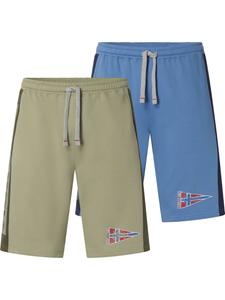 Jan Vanderstorm Шорты для тренировок 'Haral' свободного кроя, мультиколор