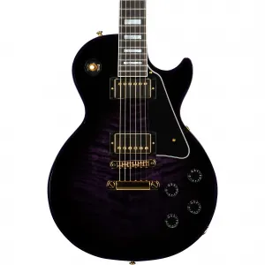 Электрогитара Gibson Custom M2M Les Paul Custom Widow - Dark Purple Widow Burst