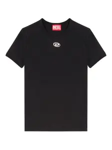 Футболка с логотипом T-uncutieslong-od Diesel, черный