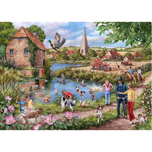 Пазлы Doggy Paddle 1000 Piece Puzzle