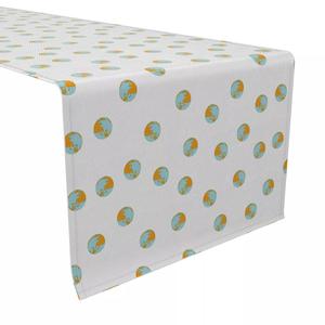 Настольная дорожка, 100% хлопок, 16x90 дюймов, по всему миру