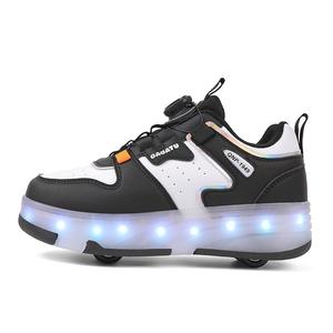 Противоскользящая, противоударная, амортизирующая, износостойкая, с отскоком, дышащая, поддерживающая детская обувь для повседневной носки ADOONGA, фиолетовый