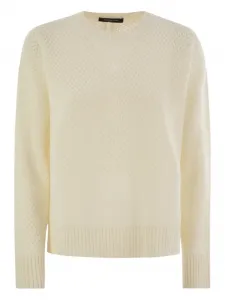 Свитер с круглым вырезом Fabiana Filippi, бежевый