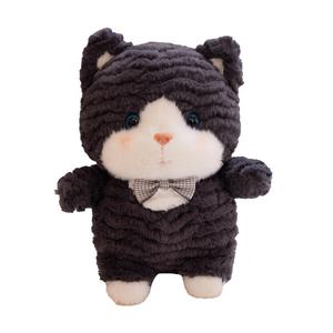 Плюшевая игрушка милый котенок Naughty Meowth 23см высота MERCONSER, серый