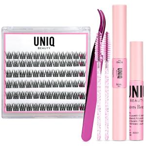 Искусственные ресницы lash cluster extension starter kit Uniq, количество 1 шт.