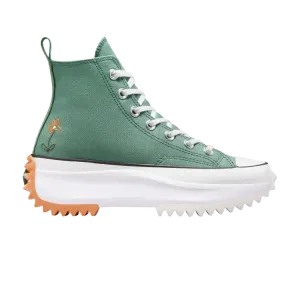 Кроссовки Converse Run Star Hike Platform High, зеленый