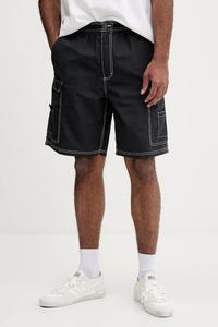 Хлопковые шорты Converse, темно-синий