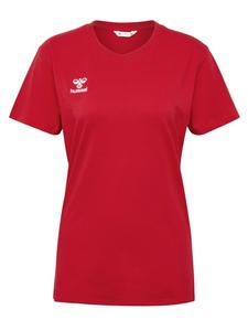 Футболка Hummel Rundhalsausschnitt gesticktes Logo Regular fit, красный