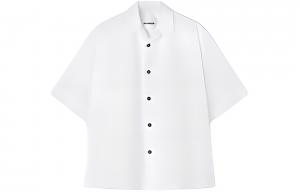 Футболка с коротким рукавом из хлопка JIL SANDER, белая