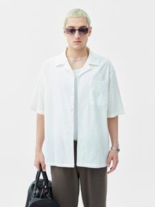 Рубашка на пуговицах Comfort fit VAMOS CLO, белый