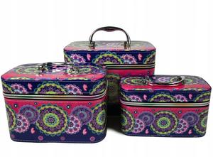 Косметичка с восточным узором, набор органайзеров для косметики, 3 шт. Midex