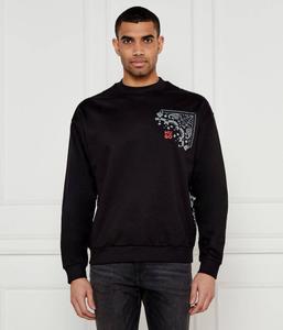 Свитер идеален. Regular fit Hugo, черный