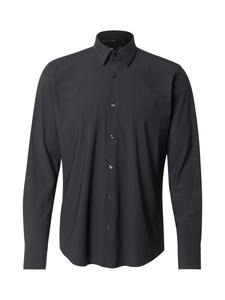 Рубашка на пуговицах классического кроя BOSS P-Joe, черный