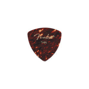 Медиатор Fender 346 Shell, тонкий, 1 дюжина