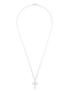 Ожерелье с крестом Флери Emanuele Bicocchi, серебристый
