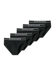 Трусы Schiesser Rio Slip / Unterhose 95/5 Organic Cotton, черный