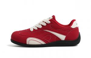 Легкие лоу-топ скейтборд кроссовки Women's HUANQIU, red