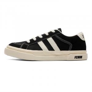 FCMM Мужские низкие кеды из холста черные, цвет Black